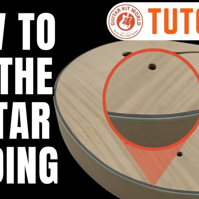 How do you fix the guitar binding?