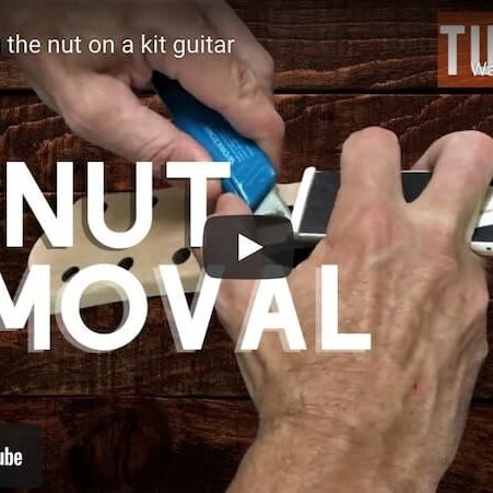 How do you change a nut on a guitar kit? | Guitar Kit World