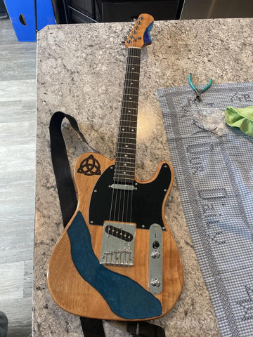 Jason’s Epoxy DIY Guitar Kit Build