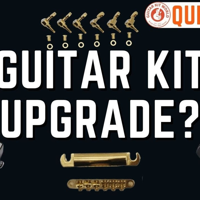Can I upgrade my DIY guitar kit?