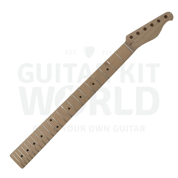 Te Guitar Kit W/ Spalted Maple Veneer Fretboard