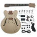 Semi Hollow body E35 Guitar Kit with Chrome Hardware - Guitar Kit World