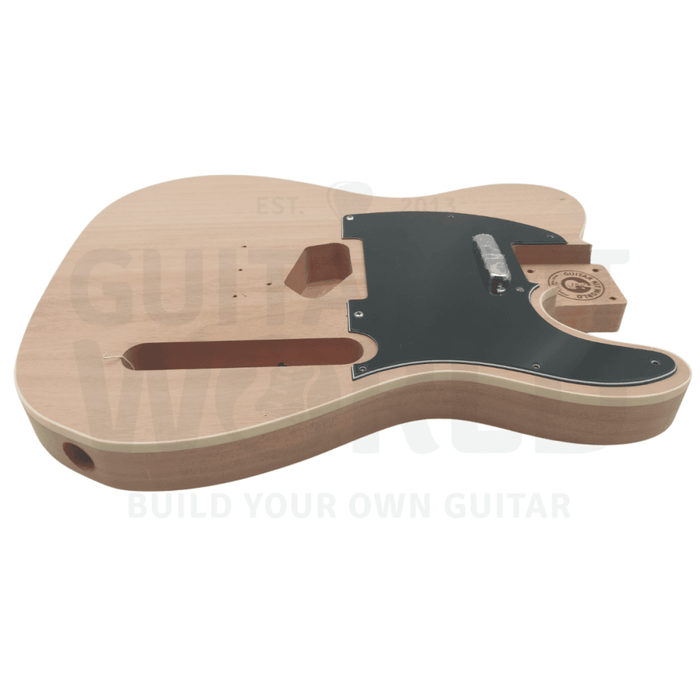 Mahogany TE style body Guitar Kit with Rosewood Fretboard - Guitar Kit World