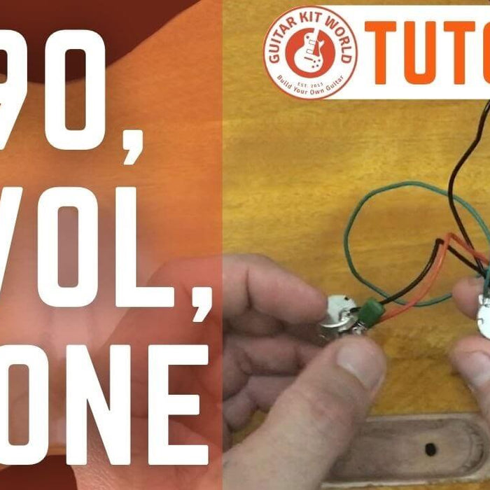 How to Wire a 1 P90, 1 Vol, 1 Tone Guitar
