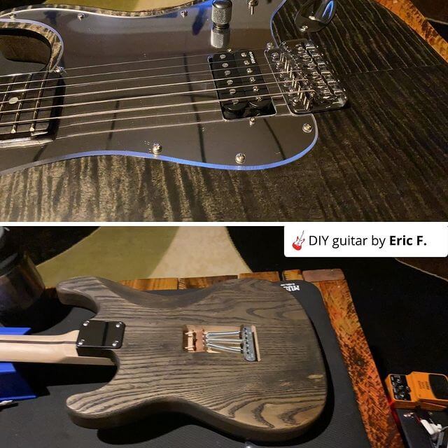 Ash ST-style DIY Guitar by Eric F.