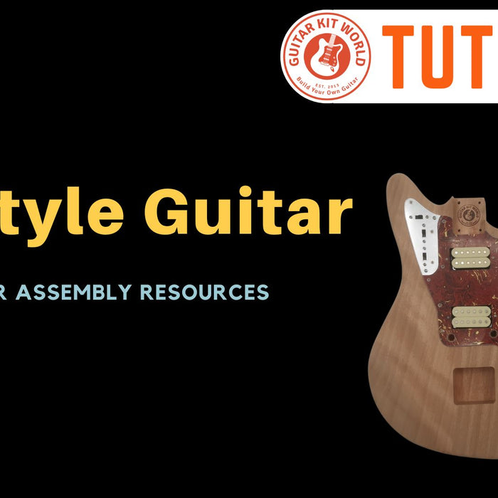 JG-style DIY Guitar Kit Assembly Manual