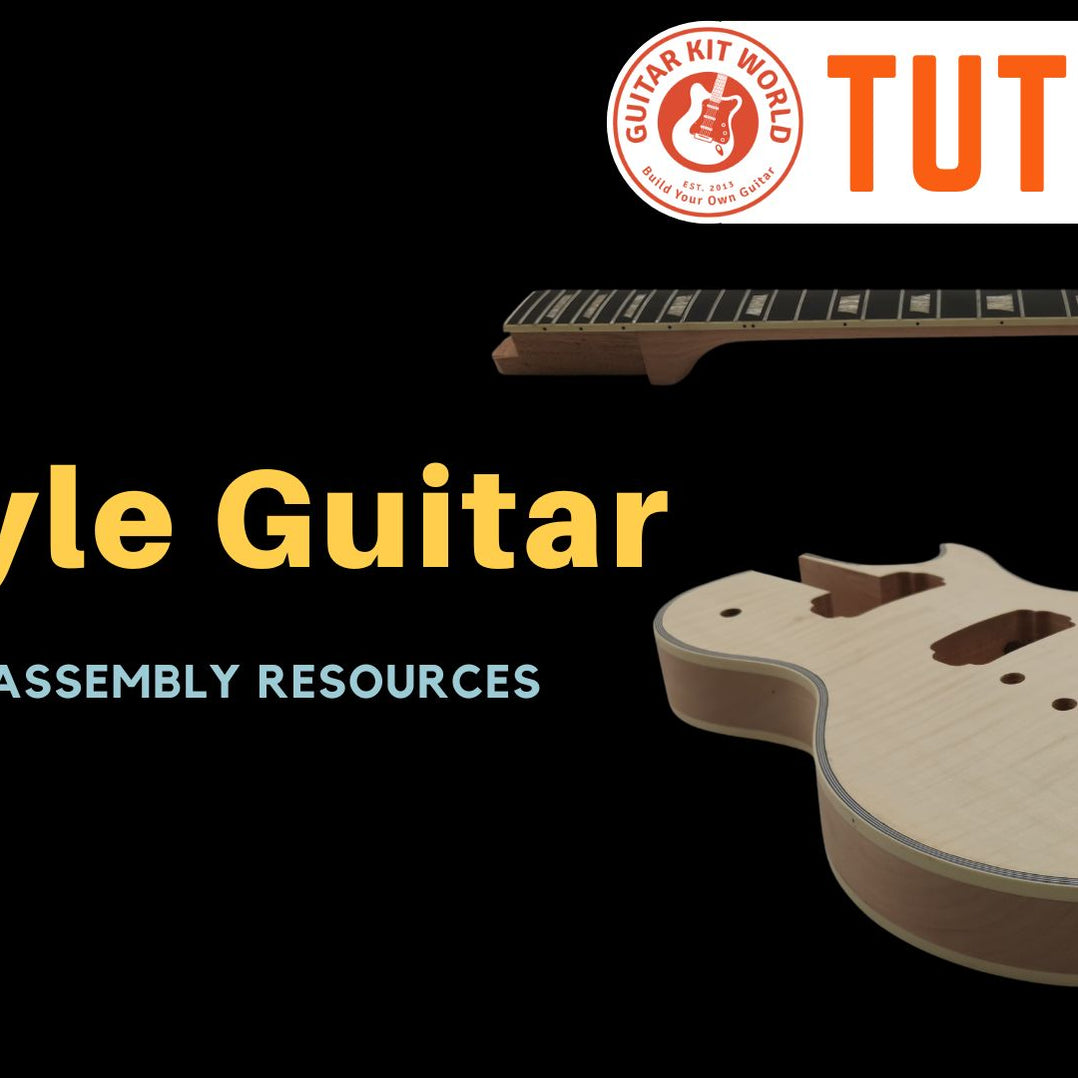 DIY Guitar Kit HowTo Instructions