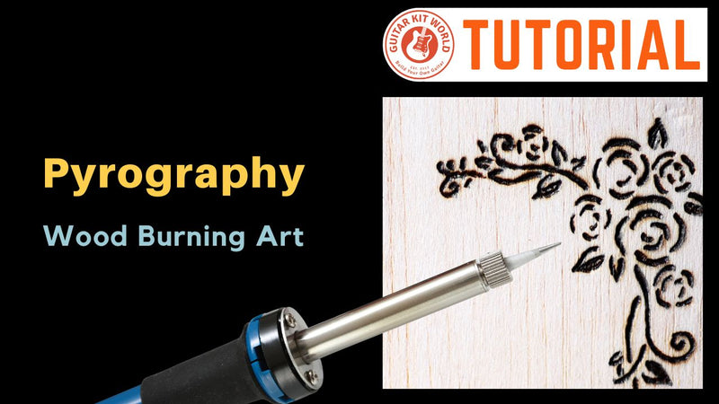 Guitar Pyrography: Wood Burning Art
