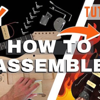 Semi-Hollow ST-style Guitar Kit Assembly Manual