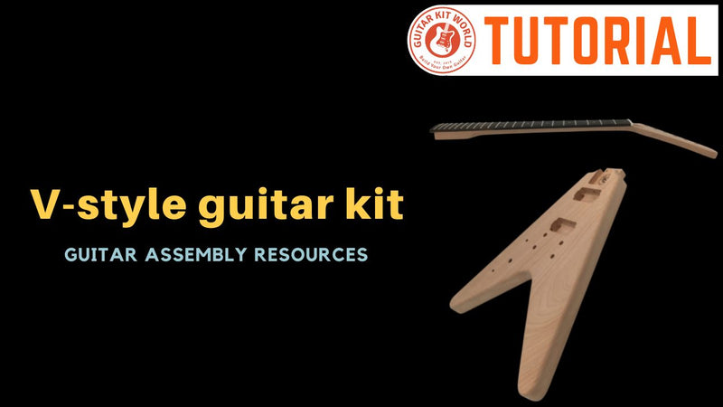 V-style guitar kit manual