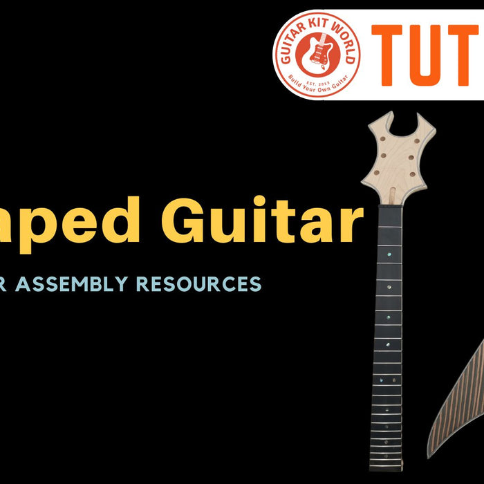 X-shaped Guitar Kit Assembly Manual