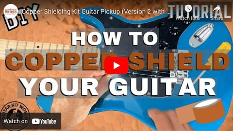 Copper Shielding Kit Guitars