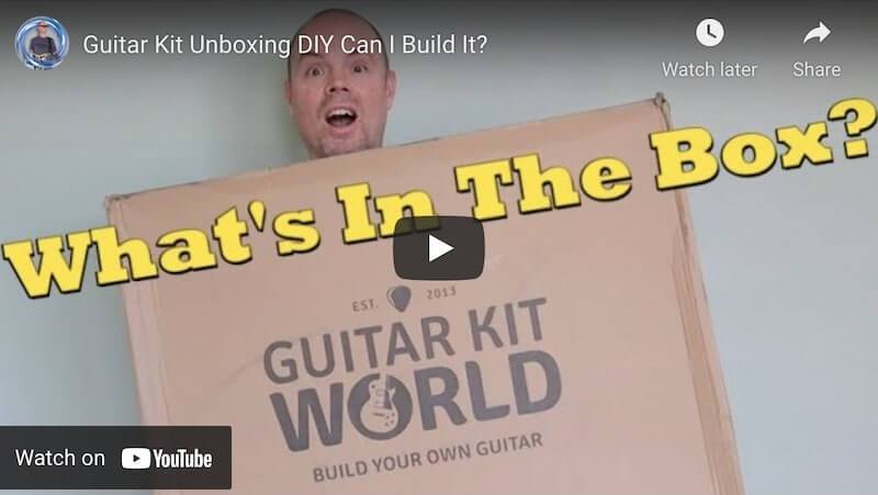 Flying V® style Guitar Kit Review | Guitar Kit World