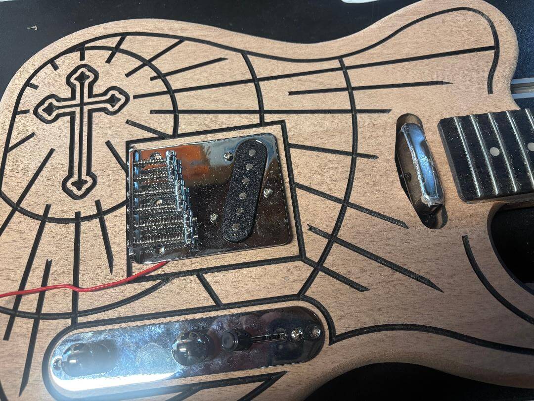 Hand-Carved Faith Guitar: A Grandfather-Grandson Build