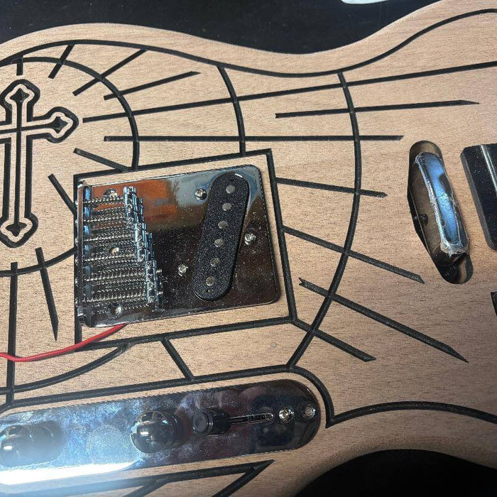 Hand-Carved Faith Guitar: A Grandfather-Grandson Build