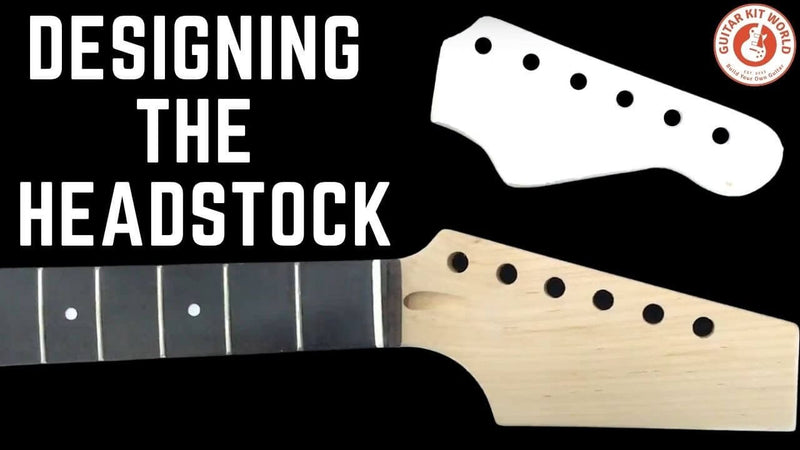 How do I design a blank headstock?