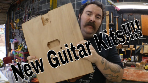 Unboxing a Blank Guitar Kit