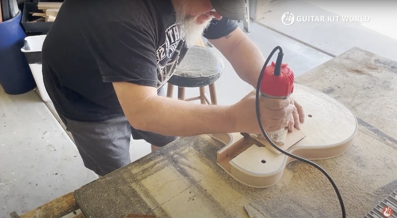 Tim’s Custom LP-Style Guitar Build: From Kit to Killer Axe