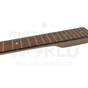 Zebrawood T-Style Guitar Kit With Maple Neck And Rosewood Fretboard
