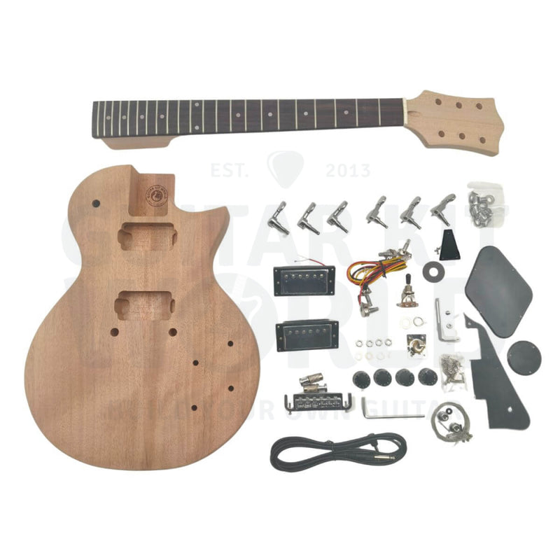 Standard L-style Guitar Kit with Mahogany Body and Neck - Guitar Kit World