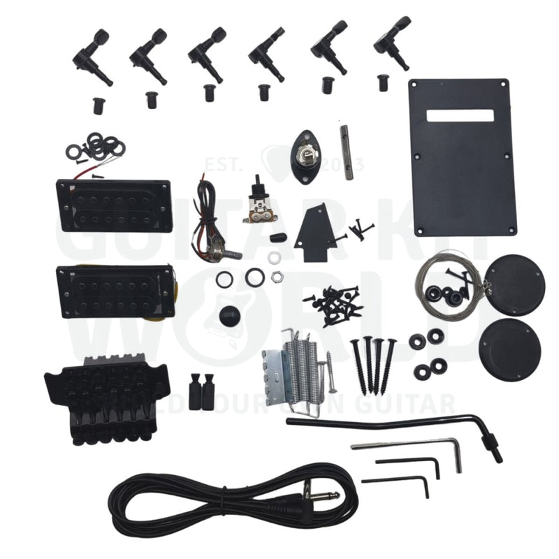 Mahogany Jbm-Style Guitar Kit With Rosewood Fretboard And Neck