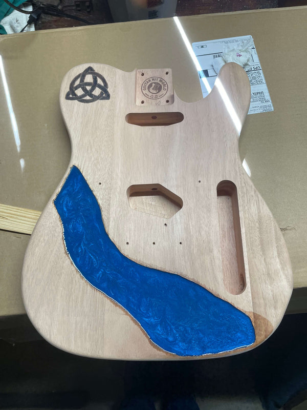 An Epoxy River Guitar Like No Other guitar build story