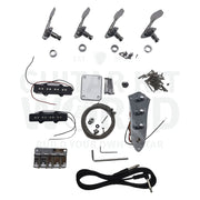 Mahogany Jm-Style Bass Kit With Maple Neck And Ebony Fretboard