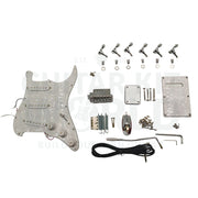 Alder Body Semi-Hollow S-Style Guitar Kit With Quilted Maple Veneer