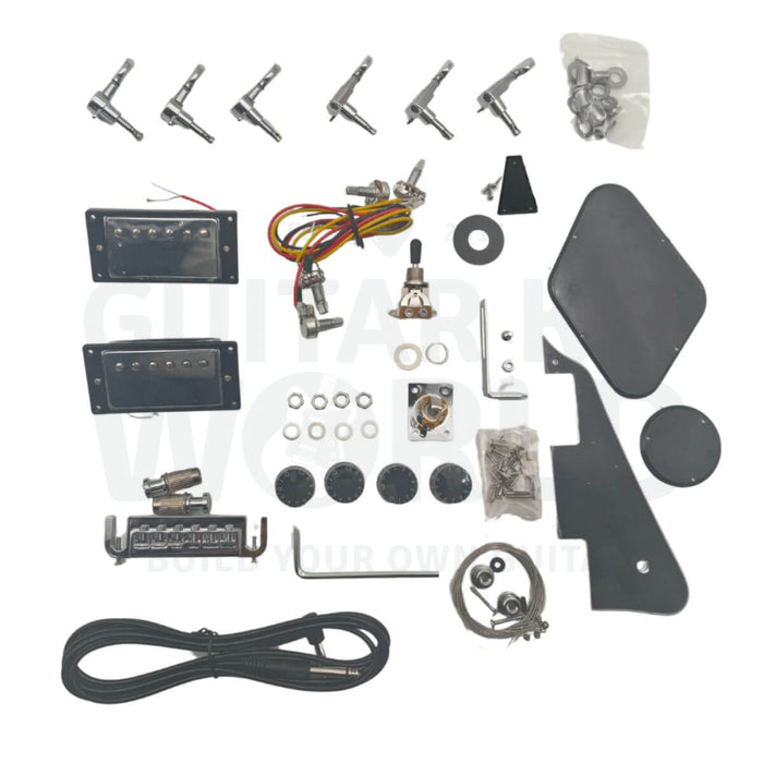 Standard L-style Guitar Kit with Mahogany Body and Neck