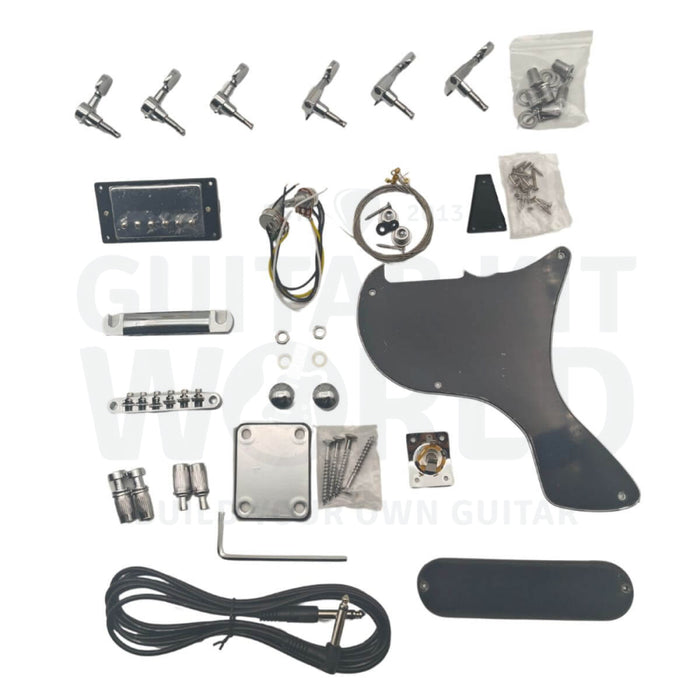 Doublecut Junior Guitar Kit with Mahogany Body and Neck