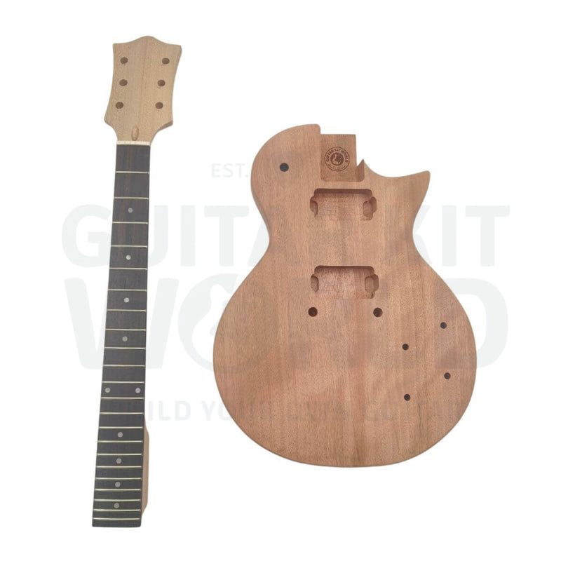 Standard L-style Guitar Kit with Mahogany Body and Neck - Guitar Kit World