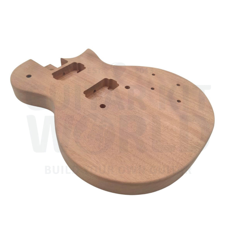 Standard L-style Guitar Kit with Mahogany Body and Neck - Guitar Kit World