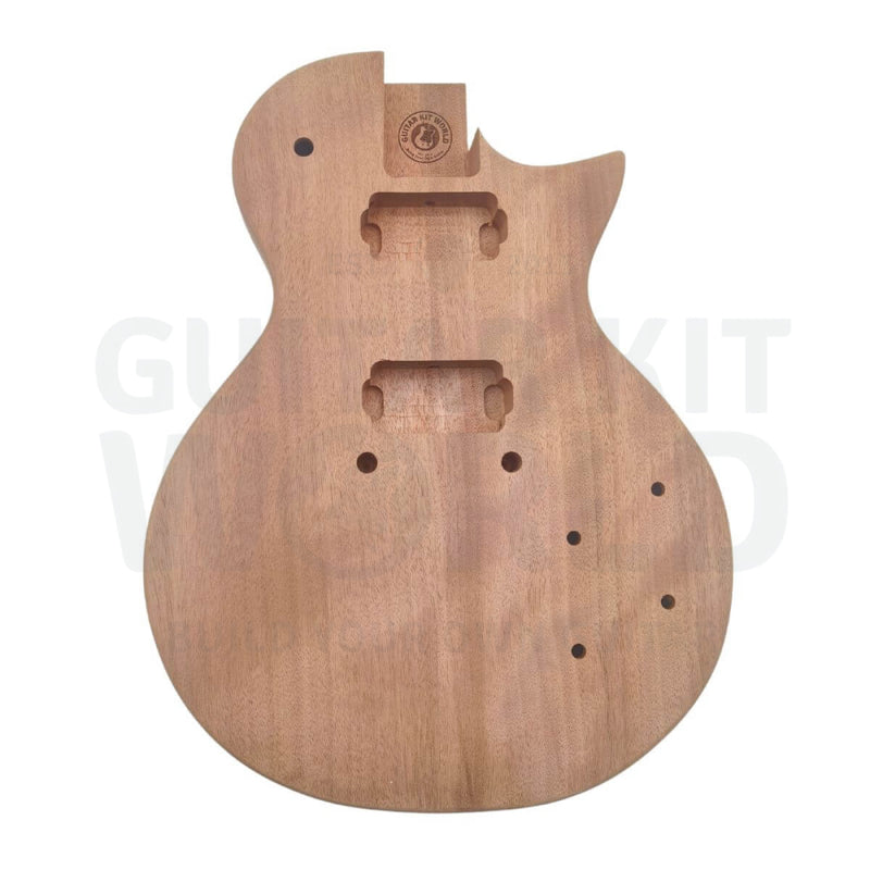 Standard L-style Guitar Kit with Mahogany Body and Neck - Guitar Kit World
