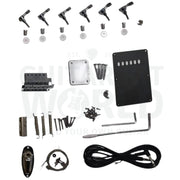 Blank electric guitar kit with mahogany body, mahogany neck and rosewood fretboard, photo 3