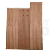 Blank T-style DIY guitar kit with mahogany body and rosewood fretboard - Guitar Kit World