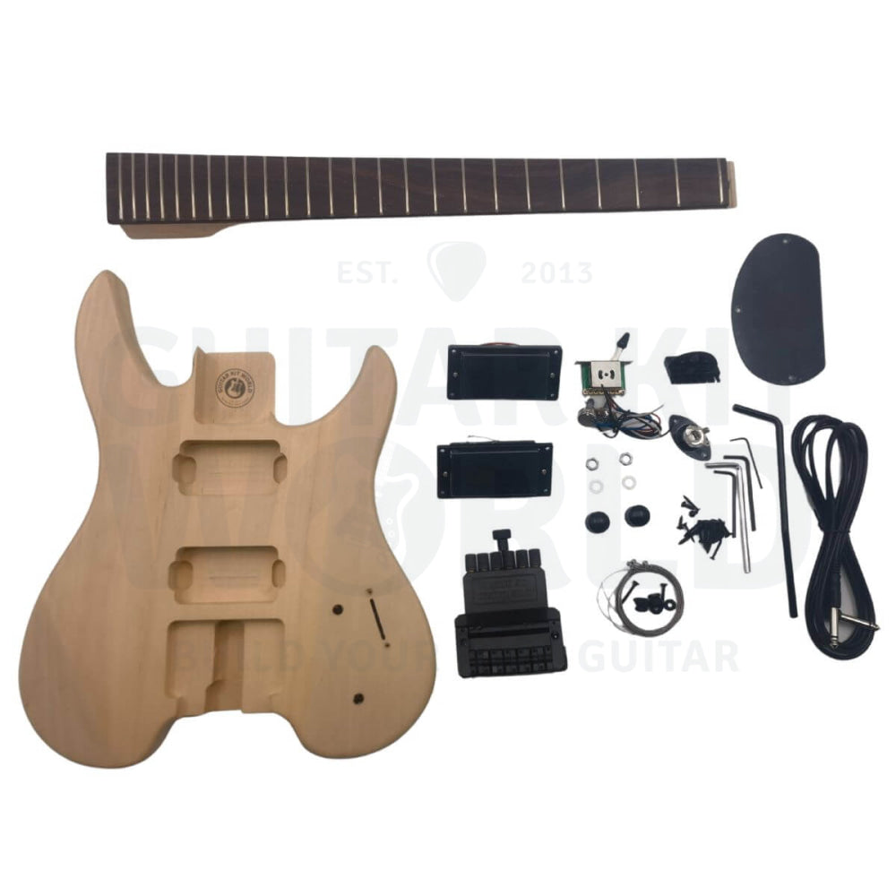 Headless bass guitar kit hot sale