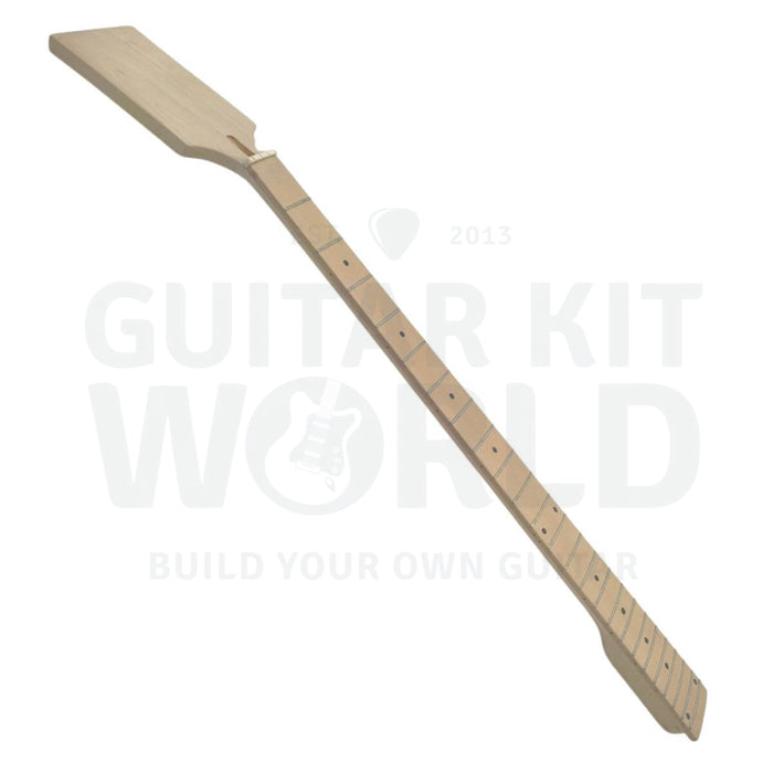 Blank Bass Guitar Kit with Maple Neck and Fretboard