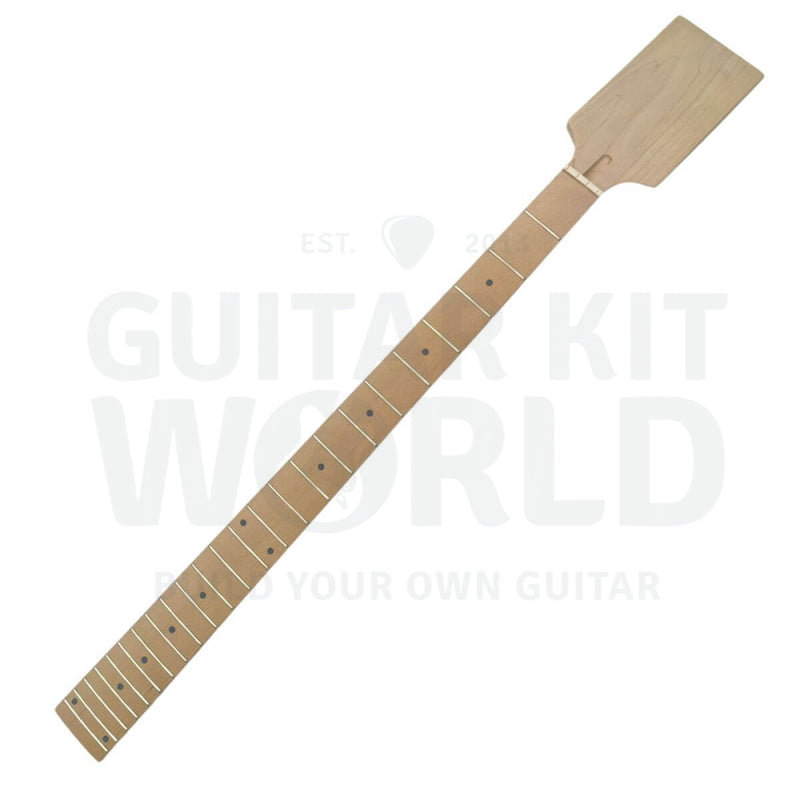 Blank Bass Guitar Kit with Maple Neck and Fretboard - Guitar Kit World