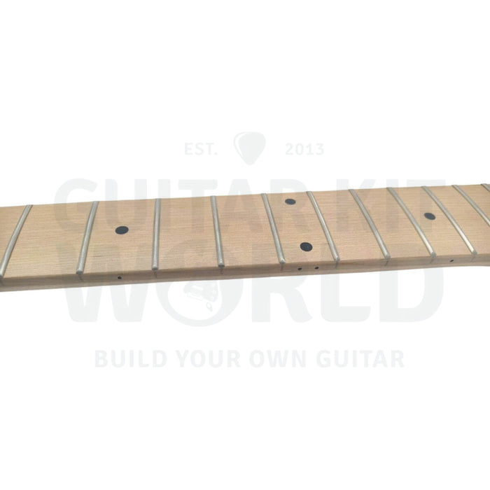 Blank Bass Guitar Kit with Maple Neck and Fretboard