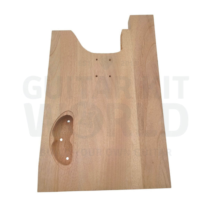 Blank Bass Guitar Kit with Maple Neck and Fretboard