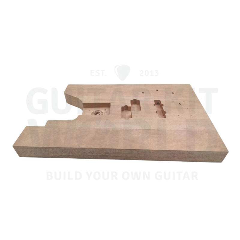 Blank Bass Guitar Kit with Maple Neck and Fretboard - Guitar Kit World
