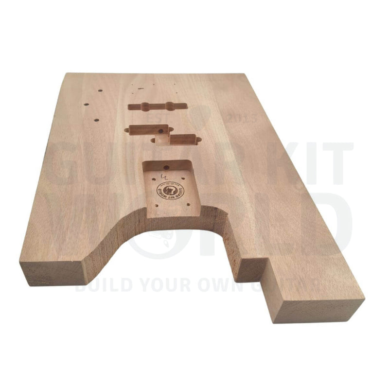 Blank Bass Guitar Kit with Maple Neck and Fretboard - Guitar Kit World