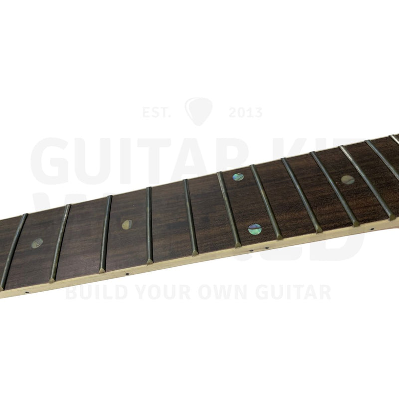 Semi-Hollow E35 Guitar Kit with Quilted Maple Top & Ebony Fretboard - Guitar Kit World