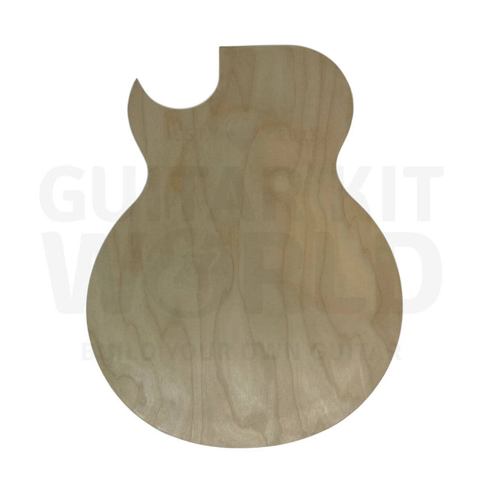 E75 Fully Hollow Electric Guitar Kit, Maple Plywood Body and Dual Humbuckers