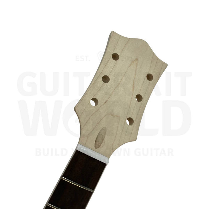E75 Fully Hollow Electric Guitar Kit, Maple Plywood Body and Dual Humbuckers