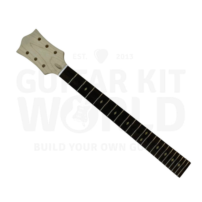 E75 Fully Hollow Electric Guitar Kit, Maple Plywood Body and Dual Humbuckers