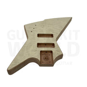 34 Inch 5 String EXP Bass Style Guitar Kit Mahogany Body - Guitar Kit World