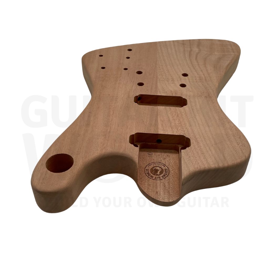 Mahogany FB-Style Rosewood DIY Guitar Kit | GKW — Guitar Kit World