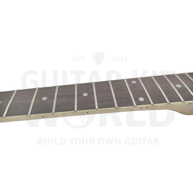 Mahogany Body Jg-Style Guitar Kit With Skunk Stripe Maple Neck