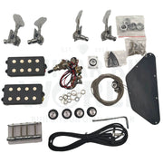 Short-Scale Mahogany G-style Bass Guitar Kit with Maple Neck - Guitar Kit World